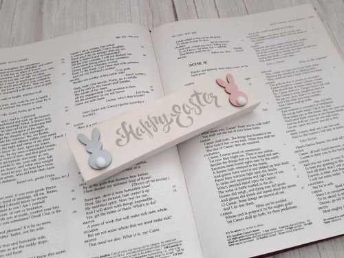 How to Make a Mini Wood Easter Sign